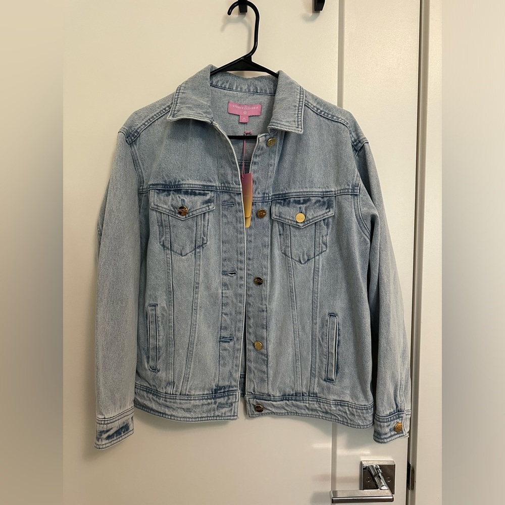 Stoney Clover Lane x Target Denim Jacket Size XS NWT